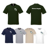 Wolves Rugby Cotton T-Shirt | CX2 Parkour - Left Chest Heat Press & Wolves Rugby on the Back