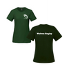 Wolves Rugby Women's Cotton T-Shirt | CX2 Parkour - Left Chest Heat Press & Wolves Rugby on the Back