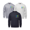 École élémentaire catholique George-Étienne-Cartier Coton Ouaté Crewneck | CX2 Crew - Petit Logo Imprimé