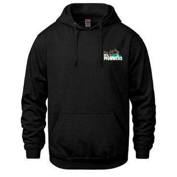 DES PIONNIERS VAULT HOODIE WITH EMBROIDERED LEFT CHEST LOGO