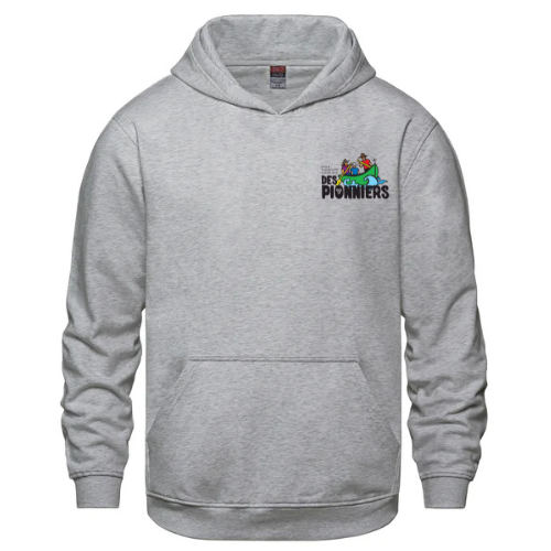 DES PIONNIERS VAULT HOODIE WITH EMBROIDERED LEFT CHEST LOGO