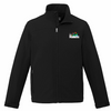 DES PIONNIERS CX2 LIGHTWEIGHT SOFTSHELL MEN'S JACKET WITH EMBROIDERED LEFT CHEST LOGO