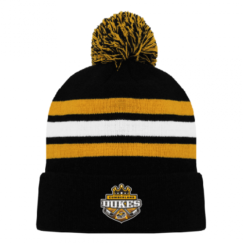 DUKES AK POM POM HAT WITH EMBROIDERED LOGO