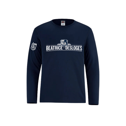 BD Dryfit Long Sleeve | CX2 Shore - Full Front & Sleeve Heat Press