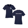 Wolves Rugby Women's Dryfit T-Shirt | CX2 Coast - Left Chest Heat Press & Wolves Rugby on the Back