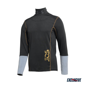 EOS 50 Fitted Baselayer Top w/ Neck Guard + Wrist Guard - Youth - Sports Excellence
