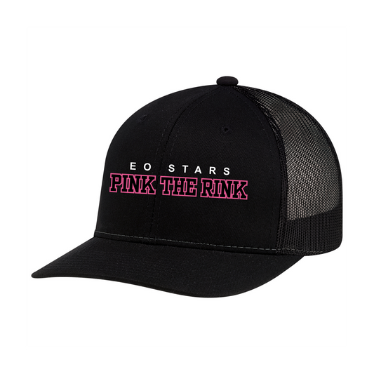 Pink the Rink Mesh Back Cap | CX2 Trucker - Embroidered