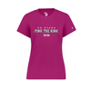 Pink the Rink Dryfit T-Shirt | Momentec 416000\216000 - Full Front Heat Press