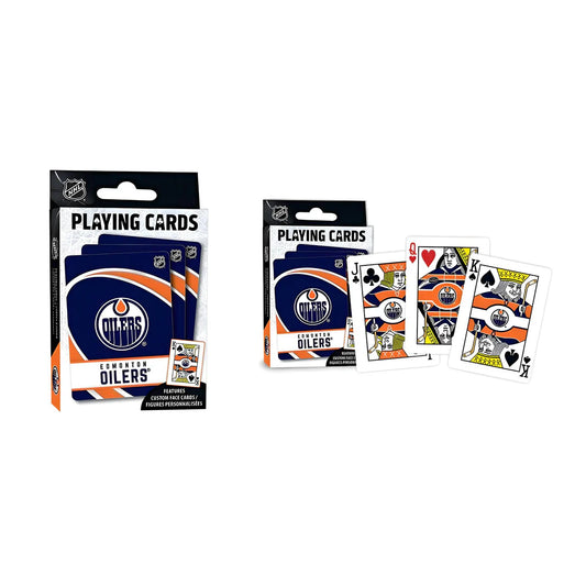 GROSNOR PLAYING CARDS NHL EDMONTON OILERS