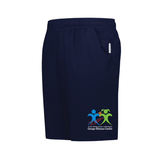École élémentaire catholique George-Étienne-Cartier Shorts Tissés | Momentec Ventura - Petit Logo Imprimé