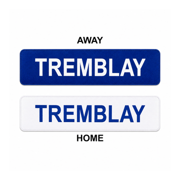 Cumberland Jr Grads Jersey Name Bars - Adult (price calculated based on selections)