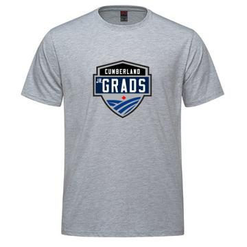 CUMBERLAND JR GRADS PARKOUR COTTON TSHIRT INCLUDES HEAT PRESSED LOGO
