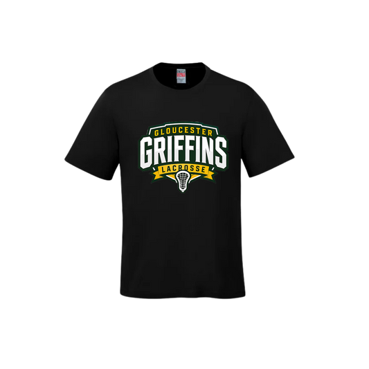 Griffins Cotton T-Shirt | CX2 Parkour - Full Front Lacrosse Net Heat Press