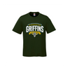 Griffins Cotton T-Shirt | CX2 Parkour - Full Front Lacrosse Net Heat Press