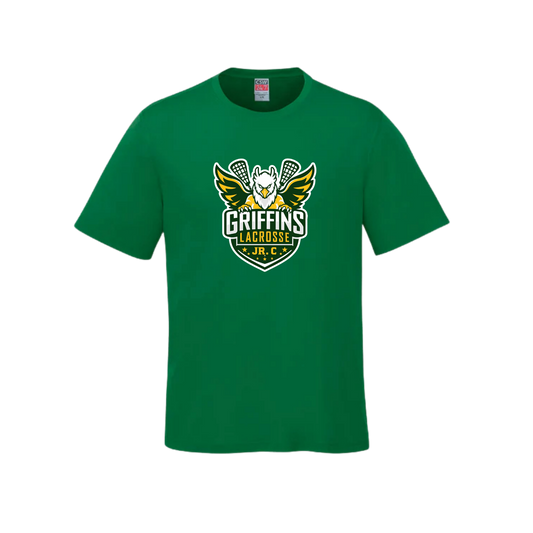 Griffins Jr. C Cotton T-Shirt | CX2 Parkour - Full Front Heat Press Logo
