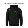 Leitrim Hawks Shadow Hoodie | Bauer - Twill Embroidery