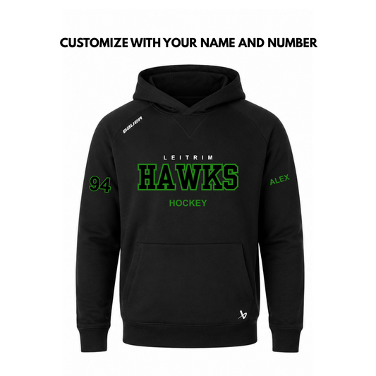 Leitrim Hawks Shadow Hoodie | Bauer - Twill Embroidery