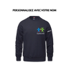 École élémentaire catholique George-Étienne-Cartier Coton Ouaté Crewneck | CX2 Crew - Petit Logo Imprimé