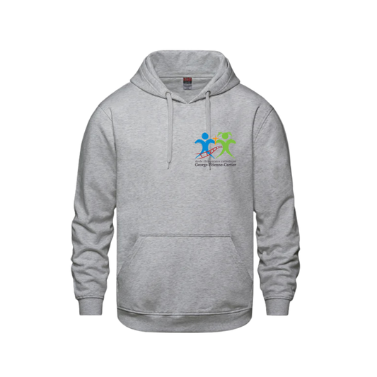 École élémentaire catholique George-Étienne-Cartier Coton Ouaté | CX2 Vault - Petit Logo Brodé