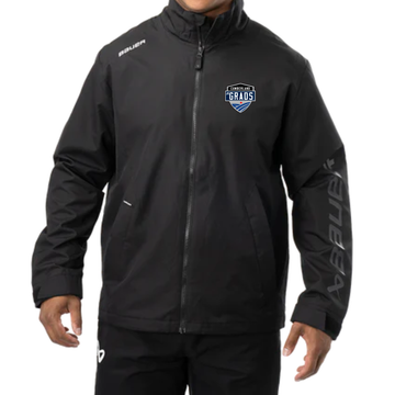 Cumberland Jr Grads Lightweight Jacket | Bauer - Embroidered Left Chest