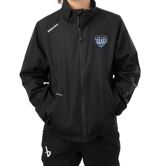 Cumberland Jr Grads Lightweight Jacket | Bauer - Embroidered Left Chest