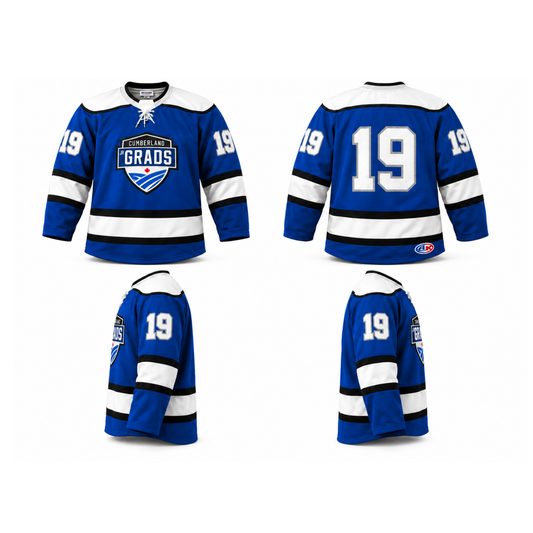 Cumberland Jr Grads Home and Away Jerseys