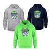 RIVERSIDE SOUTH VAULT HOODIE WITH HEAT PRESS LOGO