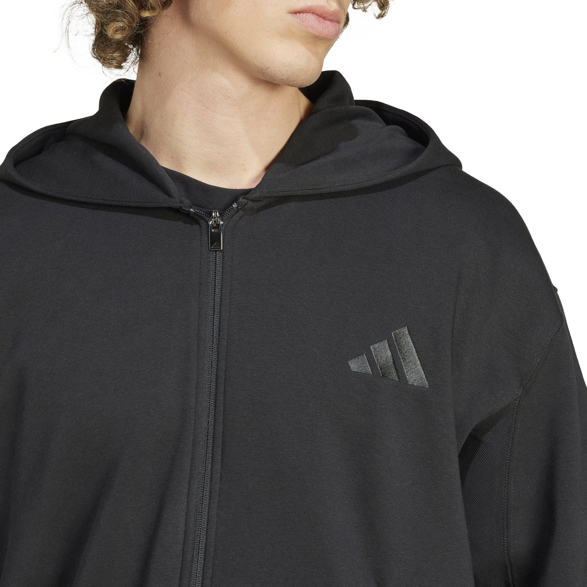 Adidas ALL SZN Fleece Full-Zip Hoodie - Men - Sports Excellence