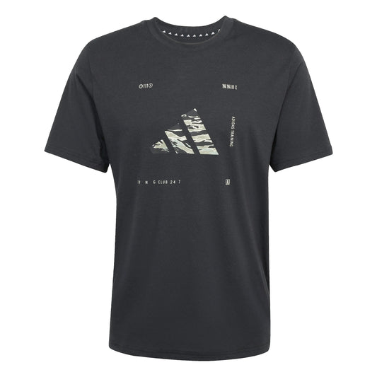 Adidas Climacool Training Camo Logo Graphic T-Shirt - Men