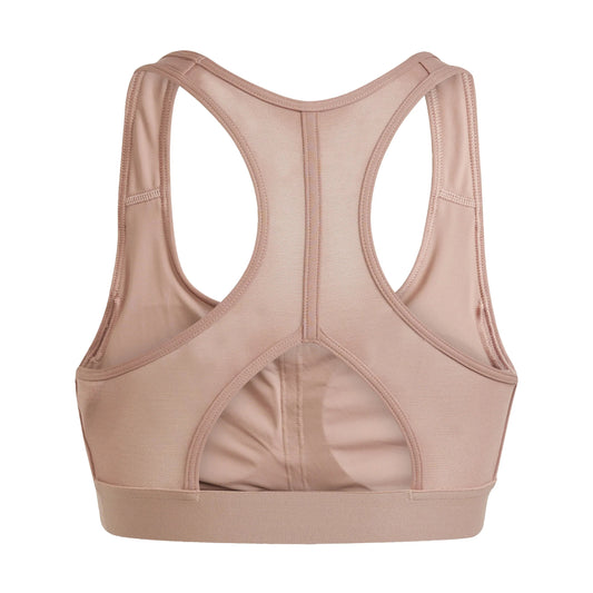 Adidas Powerreact Train Medium-Support 3-Stripes Bra - Women