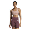 Adidas Powerreact Train Medium-Support 3-Stripes Bra - Women