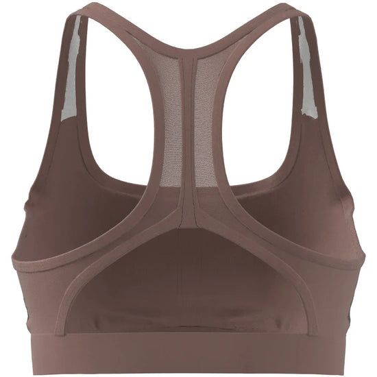 Adidas Powerreact Train Medium-Support 3-Stripes Bra - Women - Sports Excellence