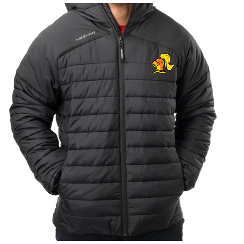 GOLDEN KNIGHTS BAUER HOODED PUFFER JACKET