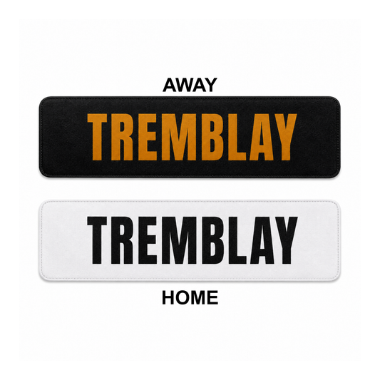 Golden Knights Jersey Name Bars (price calculated based on selections)