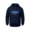 LISGAR COTTON HOODIE WITH TWILL APPLIQUE EMBROIDERY PARENT VAULT