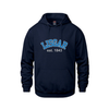 LISGAR CHAMPION HOODIE WITH TWILL APPLIQUE EMBROIDERY
