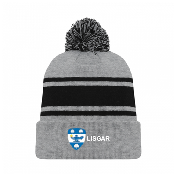 LISGAR POMPOM TOQUE WITH EMBROIDERED LOGO/LISGAR AK