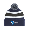 Lisgar Pom Pom Hat | Athletic Knit - Embroidered Logo