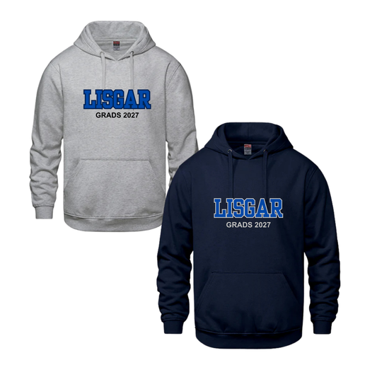 Lisgar Class of 2027 Hoodie | CX2 Vault - Twill Embroidery