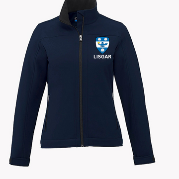 LISGAR COLLEGIATE INSTITUTE CX2 LIGHTWEIGHT SOFTSHELL WOMEN'S JACKET WITH EMBROIDERED LEFT CHEST LOGO