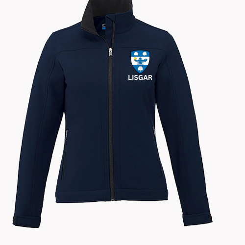 LISGAR COLLEGIATE INSTITUTE CX2 LIGHTWEIGHT SOFTSHELL WOMEN'S JACKET WITH EMBROIDERED LEFT CHEST LOGO