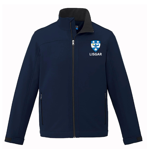 LISGAR COLLEGIATE INSTITUTE CX2 LIGHTWEIGHT SOFTSHELL MEN'S JACKET WITH EMBROIDERED LEFT CHEST LOGO