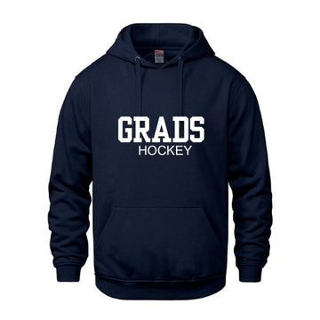 CUMBERLAND JR GRADS VAULT HOODIE WITH FULL FRONT APPLIQUÉ