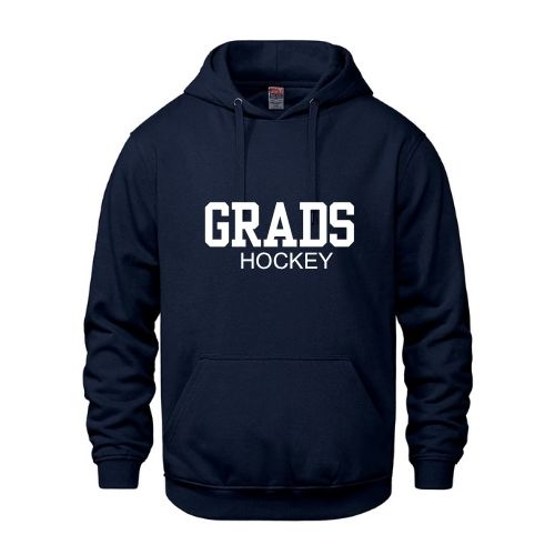 CUMBERLAND JR GRADS VAULT HOODIE WITH FULL FRONT APPLIQUÉ