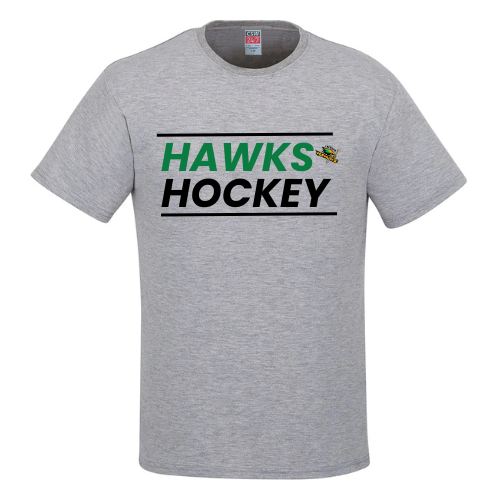 LEITRIM HAWKS PARKOUR TSHIRT WITH HEAT PRESS APPLIQUÉ