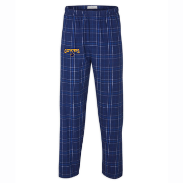 RUSSELL COYOTES HOUSE LEAGUE PYJAMA WITH HEAT PRESS LOGO BOXERCRAFT