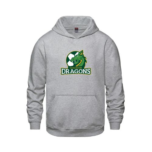 GLOUCESTER DRAGONS VAULT HOODIE WITH HEAT PRESS LOGO