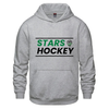 SHOOTING STARS VAULT HOODIE WITH HEAT PRESS APPLIQUÉ YOUTH AND ADULT