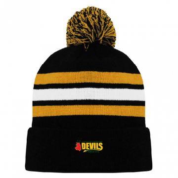 GC DEVILS AK POM POM TOQUE WITH EMBROIDERED LOGO