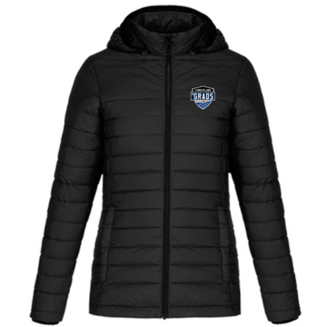 Cumberland Jr Grads Women's Puffy Jacket | CX2 Canyon - Embroidered Left Chest